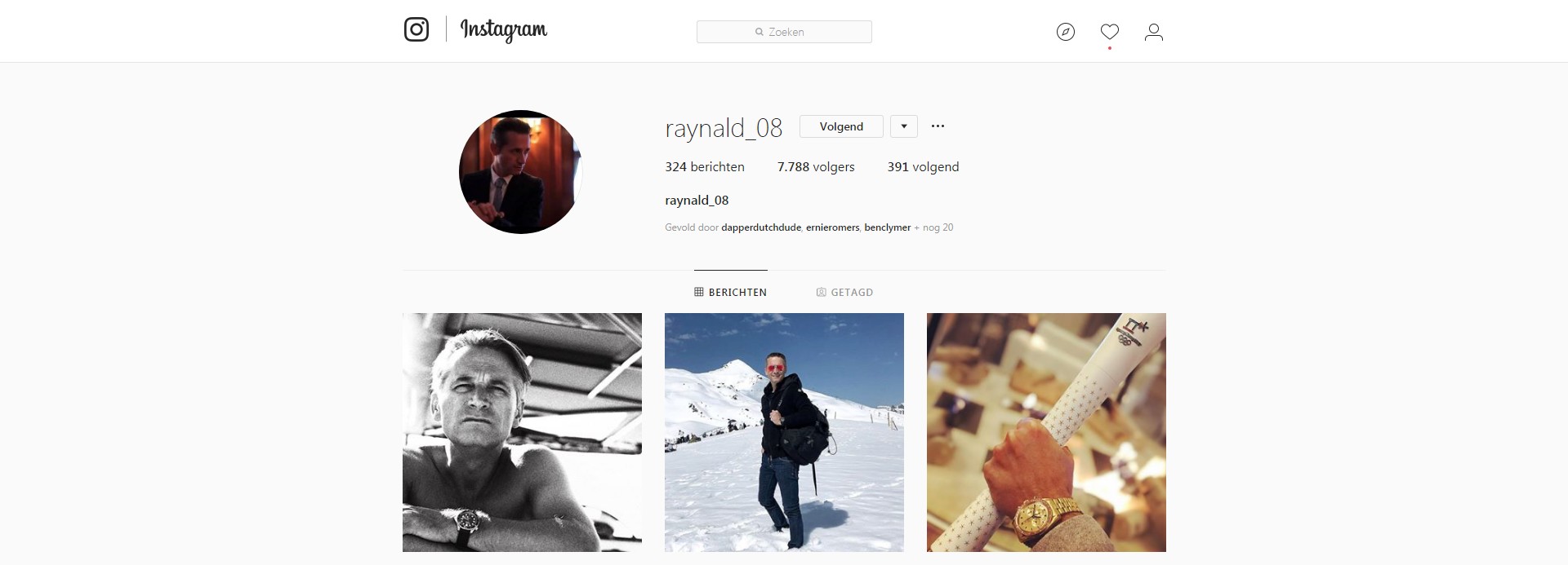 Instagram swiss watch brand CEO The Ace List - who to follow