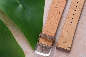 Ace Jewelers Compassionate Luxury Cork & Ash Watch Strap Vegan